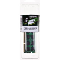 Patriot Memory 4GB DDR3 SODIMM memory module 1333 MHz