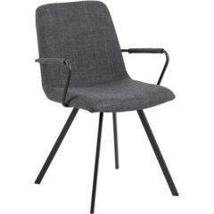 Krēsls SELINA 55.5x50.5xH85cm t. pelēks