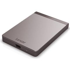 External SSD LEXAR SL200 512GB USB-C Write speed 400 MBytes/sec Read speed 550 MBytes/sec LSL200X512G-RNNNG