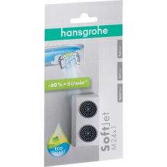 Hansgrohe SoftJet aerators M24x1, 5l/min (2 gab.)