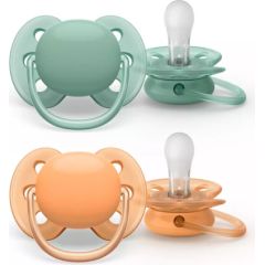 Philips Avent māneklītis Ultra soft Neutral, 0-6M (2 gab) - SCF091/03 Māneklīši / Knupīši