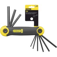 Seškanšu atslēgu komplekts Stanley Hex 2-69-265; 9 gab. Mehāniskie instrumenti