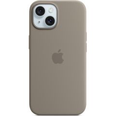 Apple iPhone 15 Silicone Case with MagSafe Clay