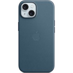 Apple iPhone 15 FineWoven Case with MagSafe Pacific Blue