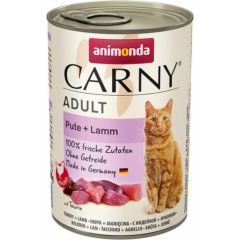 ANIMONDA Cat Carny Adult Turkey with lamb - wet cat food - 400g Kaķu konservi