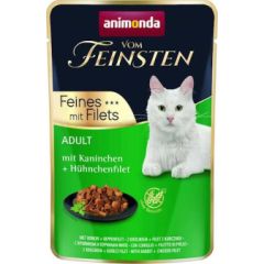 ANIMONDA vom Feinsten Rabbit - wet cat food - 85 g