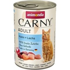 ANIMONDA Cat Carny Adult Chicken with salmon - wet cat food - 400g Kaķu konservi
