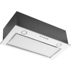 Cooker hood Ciarko SL-BOX Glass 350 m3/h Built-in White