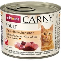ANIMONDA Cat Carny Adult Turkey with chicken liver - wet cat food - 200g