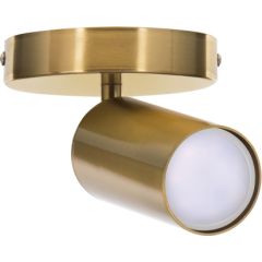 Activejet SPECTRA single gold ceiling wall lamp GU10 for living room
