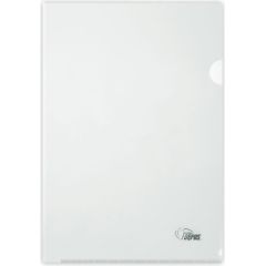 Dokumentu mape-stūrītis FORPUS A4 matēta, caurspīdīga 180mkr, 100 gab./iepak., asorti krāsa Dokumentu mapes