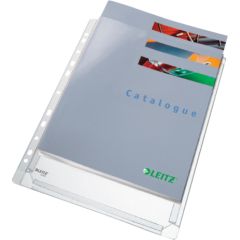 Mape dokumentiem Leitz ar paplašinājumu, caurspīdīga, 5 gab./iepak. Dokumentu mapes
