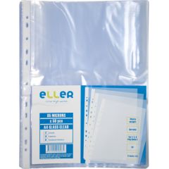 Kabata dokumentiem ELLER A4, PP, glancēta, 85 mkr, 50 gab./iepak. Dokumentu mapes