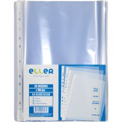 Kabata dokumentiem ELLER A4, PP, glancēta, 60 mkr, 100 gab./iepak. ( Iepak. x 2 ) Dokumentu mapes
