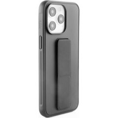 iLike iPhone 15 Plus Silicone Case with stand Apple Black Neoriģinālie Maciņi