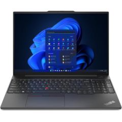 Lenovo ThinkPad E16 Laptop 40.6 cm (16") WUXGA Intel® Core™ i5 i5-1335U 8 GB DDR4-SDRAM 512 GB SSD Wi-Fi 6 (802.11ax) Windows 11 Pro Black