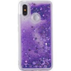 Evelatus Redmi 7 Shining Quicksand Case Xiaomi Purple