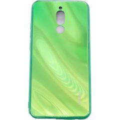 Evelatus Redmi 8 Water Ripple Full Color Electroplating Tempered Glass Xiaomi Green Neoriģinālie Maciņi