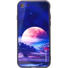 Evelatus iPhone 7/8/SE2020/SE2022 Picture Glass Case Apple Flower Power Neoriģinālie Maciņi
