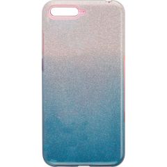 iLike Huawei Y6 2018 Gradient Glitter 3in1 case Huawei Blue