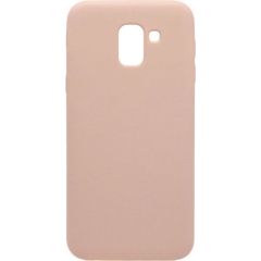 Evelatus Samsung J6 Plus Silicone Case Samsung Pink Sand Neoriģinālie Maciņi