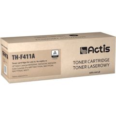 Actis TH-F411A toner (replacement for HP 410A CF411A; Standard; 2300 pages; cyan) Lāzerprinteru izejmateriāli