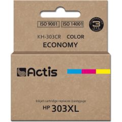 Actis KH-303CR ink for HP printer, replacement HP 303XL T6N03AE; Premium; 18ml; 415 pages; colour
