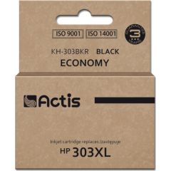 Actis KH-303BKR ink for HP printer, replacement HP 303XL T6N04AE; Premium; 20ml; 600 pages; black