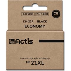 Actis KH-21R ink (replacement for HP 21XL C9351A; Standard; 20 ml; black) Tintes printeru izejmateriāli