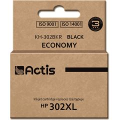 Actis KH-302BKR ink (replacement for HP 302XL F6U68AE; Premium; 15 ml; black) Tintes printeru izejmateriāli
