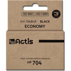 Actis KH-704BKR ink (replacement for HP 704 CN692AE; Standard; 15 ml; black)