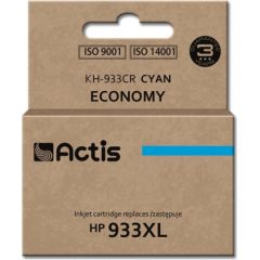 Actis KH-933CR ink (replacement for HP 933XL CN054AE; Standard; 13 ml; cyan) Tintes printeru izejmateriāli