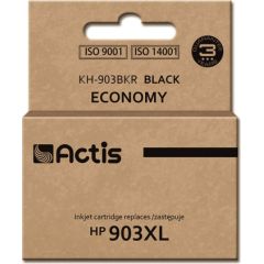 Actis KH-903BKR ink for HP;  replacement for HP 903XL T6M15AE; Standard; 30ml; black - New Chip