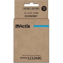 Actis KB-1240C ink (replacement for Brother LC1240C/LC1220C; Standard; 19 ml; cyan) Tintes printeru izejmateriāli