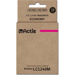 Actis KB-1240M ink for Brother printer; Brother LC1240M/LC1220M replacement; Standard; 19 ml; magenta. Tintes printeru izejmateriāli