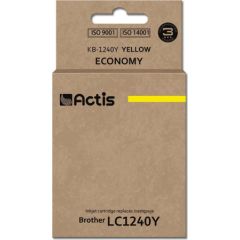Actis KB-1240Y ink (replacement for Brother LC1240Y/LC1220Y; Standard; 19 ml; yellow) Tintes printeru izejmateriāli