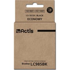 Actis KB-985BK ink for Brother printer; Brother LC985BK replacement; Standard; 28,5 ml; black Tintes printeru izejmateriāli