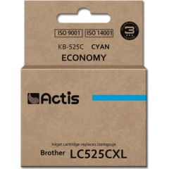 Actis KB-525C ink (replacement for Brother LC-525C; Standard; 15 ml; cyan) Tintes printeru izejmateriāli