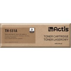 Actis TH-531A toner (replacement for HP 304A CC531A, Canon CRG-718C; Standard; 3000 pages; cyan) Lāzerprinteru izejmateriāli