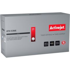 Activejet ATH-53NX toner (replacement for HP 53X Q7553X, Canon CRG-715H; Supreme; 7900 pages; black)