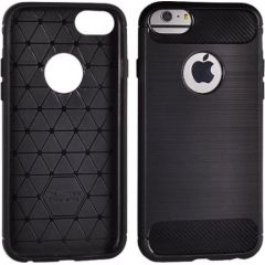 GreenGo Huawei Y7 2019 Back Case Carbon Huawei Black Neoriģinālie Maciņi