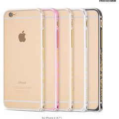Hoco Apple iPhone 6  Good fortune bumper Apple Silver Neoriģinālie Maciņi