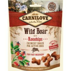 CARNILOVE Fresh Crunchy Wild Boar & Rosehips With Fresh Meat - dog treat - 200 g