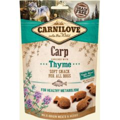 CARNILOVE Soft Carp+Thyme dog treat - 200 g