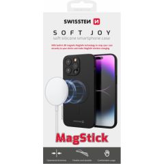 Swissten Soft Joy Magstick Case Aizmugurējais Apvalks Priekš Apple iPhone 15 Pro Max