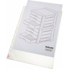 Kabata dokumentiem Esselte A3 vertikāla, 75mic, matēta, 50 gab./iepak. Dokumentu mapes