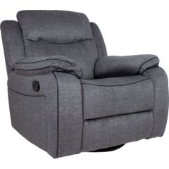 Recliner armchair GENTRY manual, grey