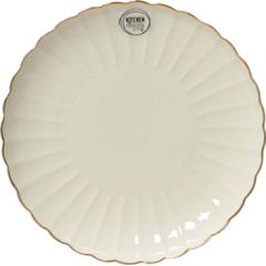 Plate SHELL D26,6cm, porcelain