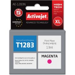 Activejet AE-1283N ink (replacement for Epson T1283; Supreme; 13 ml; magenta) Tintes printeru izejmateriāli