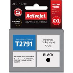 Activejet AE-27BNXX ink (replacement for Epson 27XXL T2791; Supreme; 55 ml; black) Tintes printeru izejmateriāli